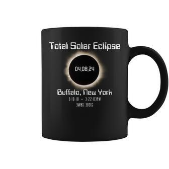 Total Solar Eclipse 2024 Buffalo Ny 2024 Totality Eclipse Coffee Mug | Mazezy