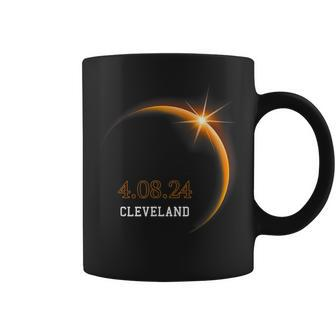 Total Solar Eclipse 2024 Cleveland Totality Spring 40824 Coffee Mug - Seseable