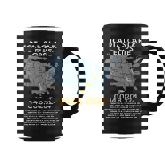 Total Solar Eclipse 2024 Total Eclipse Coffee Mug | Mazezy