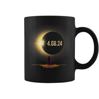 Total Solar Eclipse 2024 Cute Astronomy Outfit Coffee Mug - Thegiftio
