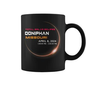 Total Solar Eclipse 2024 In Doniphan Missouri Coffee Mug - Seseable