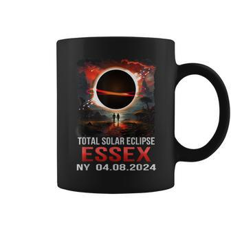 Total Solar Eclipse 2024 Essex New York Coffee Mug - Thegiftio UK