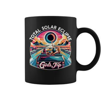 Total Solar Eclipse 2024 Girls Trip 2024 Vacation Coffee Mug - Monsterry DE
