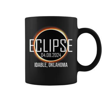 Total Solar Eclipse 2024 Idable Oklahoma Totality April 8 Coffee Mug - Thegiftio UK