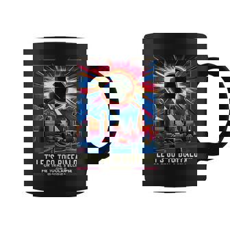 Total Solar Eclipse 2024 Let's Go To Buffalo New York Coffee Mug - Thegiftio