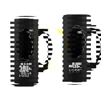 Total Solar Eclipse 2024 Maine Eclipse Coffee Mug | Mazezy