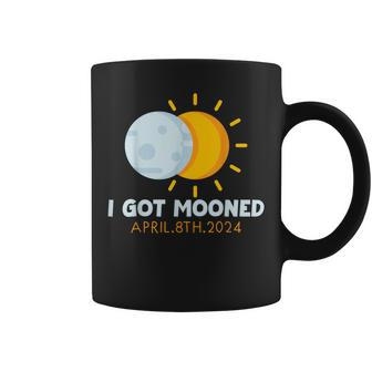 Total Solar Eclipse 2024 I Got Mooned Eclipse Viewing Coffee Mug - Thegiftio UK
