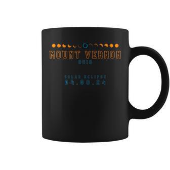 Total Solar Eclipse 2024 Mount Vernon Ohio 040824 Coffee Mug - Monsterry