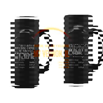 Total Solar Eclipse 2024 Mt Vernon Illinois Path Totality Coffee Mug - Thegiftio