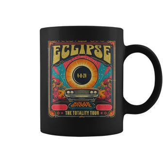 Total Solar Eclipse 2024 North America Tour State Totality Coffee Mug | Mazezy UK