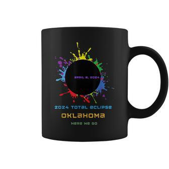 Total Solar Eclipse 2024 Oklahoma Family Matching Coffee Mug - Monsterry DE