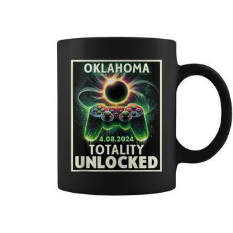 Total Solar Eclipse 2024 Oklahoma Video Game Gamer Coffee Mug - Thegiftio UK
