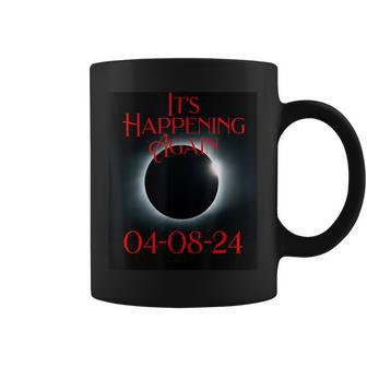 Total Solar Eclipse 2024 Path Of Totality Eclipse Viewing Coffee Mug - Thegiftio UK