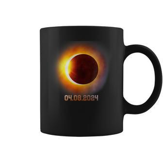 Total Solar Eclipse 2024 Spring April 8Th 2024 T Coffee Mug - Monsterry UK