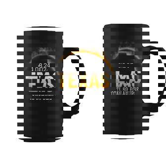 Total Solar Eclipse 2024 Texas Totality Spring 40824 Coffee Mug | Mazezy