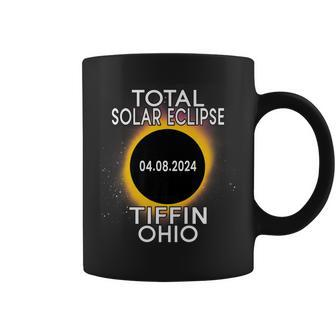 Total Solar Eclipse 2024 Tiffin Ohio Coffee Mug - Monsterry