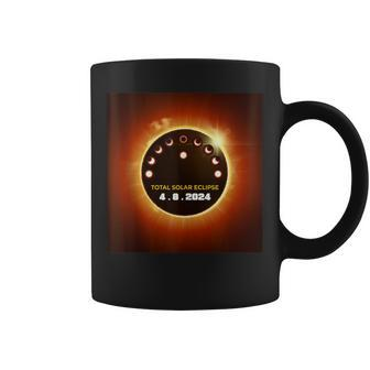 Total Solar Eclipse 2024 Totality 040824 April 8 Astronomy Coffee Mug - Monsterry UK