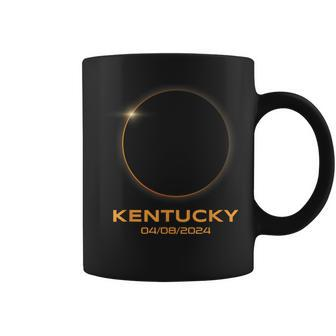 Total Solar Eclipse 2024 Totality Kentucky Coffee Mug | Mazezy