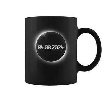 Total Solar Eclipse 2024 Usa April 8 2024 Solar Eclipse Coffee Mug | Mazezy