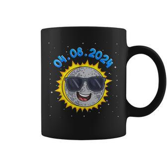 Total Solar Eclipse 2024 Usa Astronomy Totality Sun Moon Coffee Mug - Monsterry DE