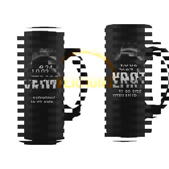 Total Solar Eclipse 2024 Vermont Totality Spring 40824 Coffee Mug - Seseable