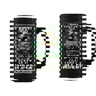 Total Solar Eclipse 2024 Vermont Video Game Gamer Coffee Mug - Thegiftio UK