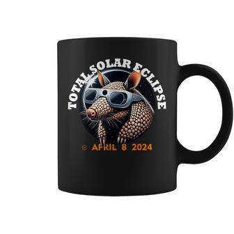 Total Solar Eclipse 4 8 2024 Path American Armadillo Eclipse Coffee Mug | Mazezy AU