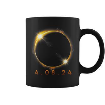 Total Solar Eclipse April 2024 040824 Total Eclipse Totality Coffee Mug - Monsterry AU