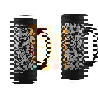Total Solar Eclipse April 8 2024 Groovy 2024 Solar Eclipse Coffee Mug | Mazezy