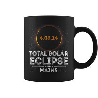 Total Solar Eclipse April 8 2024 Maine Astronomy Totality Coffee Mug - Monsterry AU