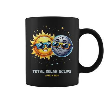 Total Solar Eclipse April 8 2024 Sun Moon Best Friends Coffee Mug - Monsterry CA