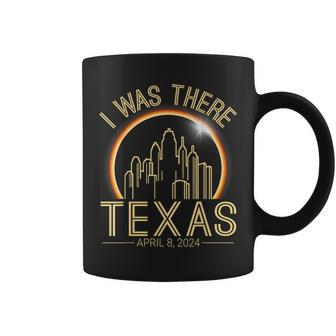 Total Solar Eclipse April 8 2024 Texas Totality Souvenir Coffee Mug | Mazezy