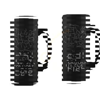 Total Solar Eclipse April 8 2024 Usa Map Solar Eclipse 2024 Coffee Mug | Seseable CA