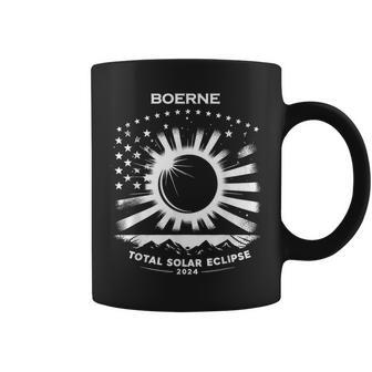 Total Solar Eclipse April Boerne 2024 United States Coffee Mug - Monsterry AU