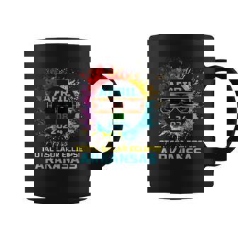 Total Solar Eclipse Arkansas 2024 Colorful Eclipse 04 08 24 Coffee Mug - Thegiftio