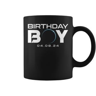 Total Solar Eclipse Birthday Boy April 8 2024 Coffee Mug - Monsterry UK