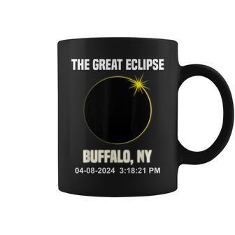Total Solar Eclipse Buffalo 2024 Time New York Eclipse Coffee Mug - Seseable
