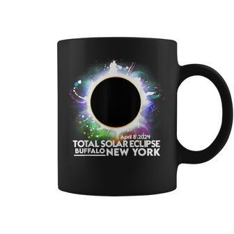 Total Solar Eclipse Buffalo New York April 8 2024 Totality Coffee Mug - Seseable