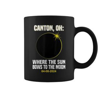 Total Solar Eclipse Canton Ohio 040824 Joke Solar Eclipse Coffee Mug | Mazezy