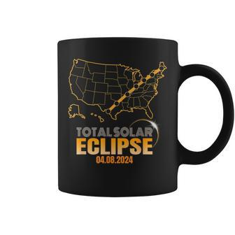 The Total Solar Eclipse Is Coming To North America On April Coffee Mug | Mazezy