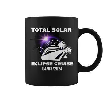 Total Solar Eclipse Cruise 2024 Cruising Vacation Matching Coffee Mug - Seseable