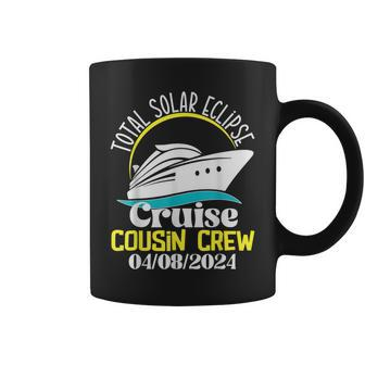 Total Solar Eclipse Cruise Cousin Crew 2024 Cruise Vacation Coffee Mug - Thegiftio UK