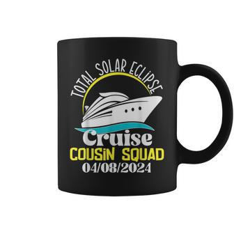 Total Solar Eclipse Cruise Cousin Squad 2024 Cruise Vacation Coffee Mug - Thegiftio UK