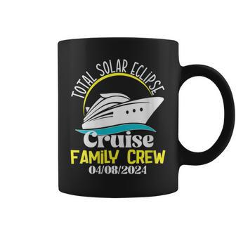 Total Solar Eclipse Cruise Family Crew 2024 Cruise Vacation Coffee Mug - Monsterry DE