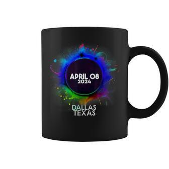 Total Solar Eclipse Dallas Texas 2024 Totality Coffee Mug - Monsterry UK
