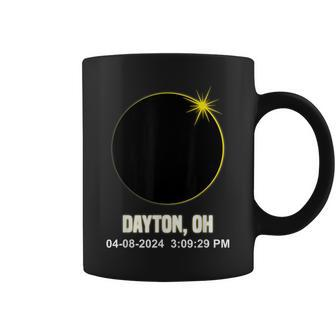 Total Solar Eclipse Dayton 2024 Time Ohio Eclipse Coffee Mug - Seseable