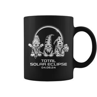 Total Solar Eclipse Gnomes Totality Party 2024 Matching Coffee Mug - Monsterry UK