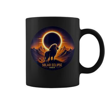 Total Solar Eclipse Leo April 8 2024 Solar Eclipse Coffee Mug - Seseable