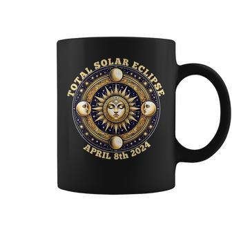 Total Solar Eclipse Monday April 8 2024 Coffee Mug - Seseable