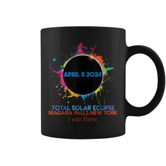 Total Solar Eclipse Niagara Falls New York 2024 I Was There Coffee Mug | Mazezy